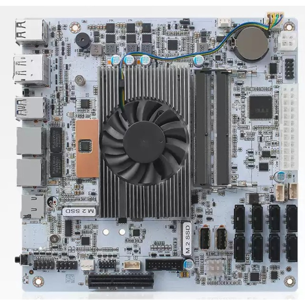 Mini Itx Dual 2.5G Nas Motherboard - Płyta główna Mini-ITX White M11 NAS