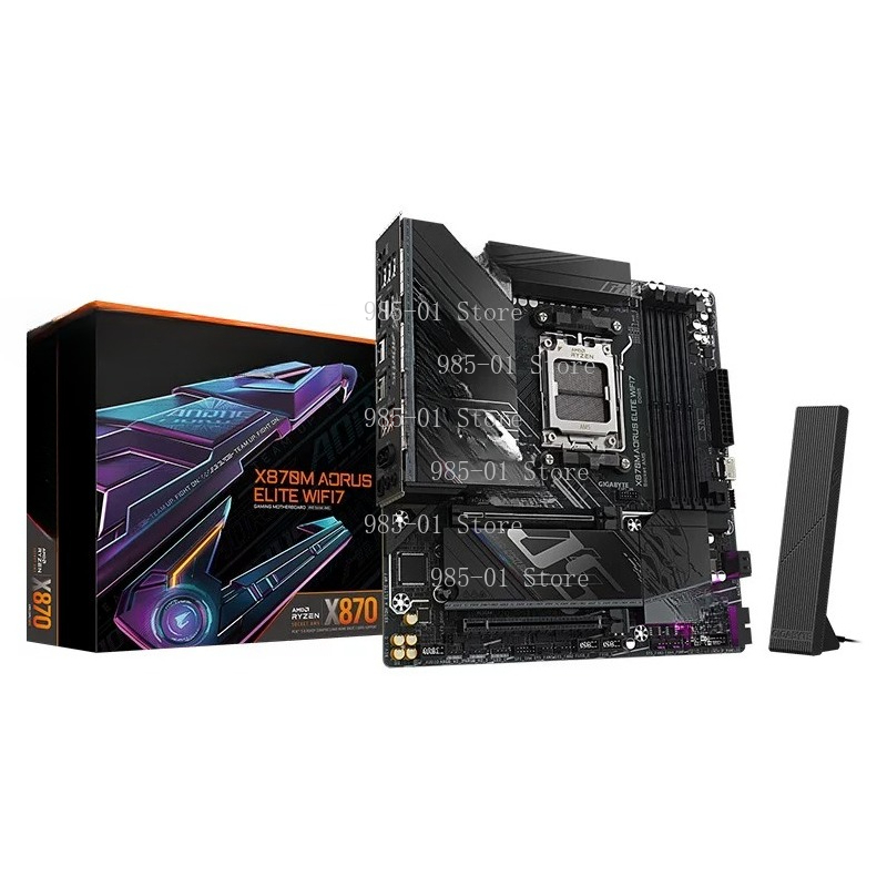 Biała płyta główna ATX X870M,  – X870E Atx Motherboard recenzja i cena