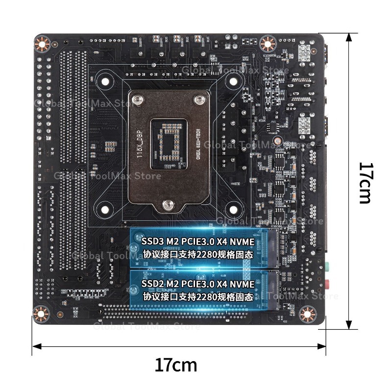 Płyta główna Mini ITX C246 LGA – Mini Itx Dual 2.5G Nas Motherboard recenzja i cena
