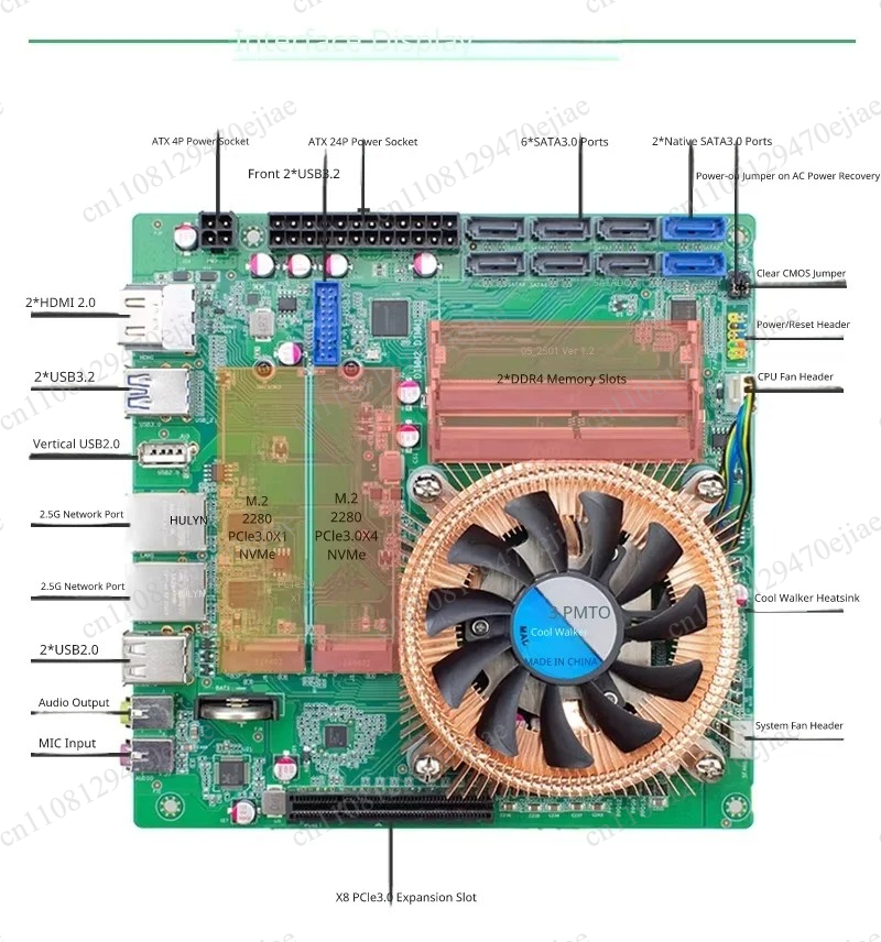 Płyta główna SZBOX NAS - AMD R – Mini Itx Dual 2.5G Nas Motherboard recenzja i cena