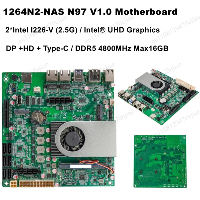 Płyta główna SZBOX N97 NAS - P – Mini Itx Dual 2.5G Nas Motherboard recenzja i cena